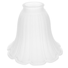 Szklany klosz w kształcie kwiatu, 14,5 cm