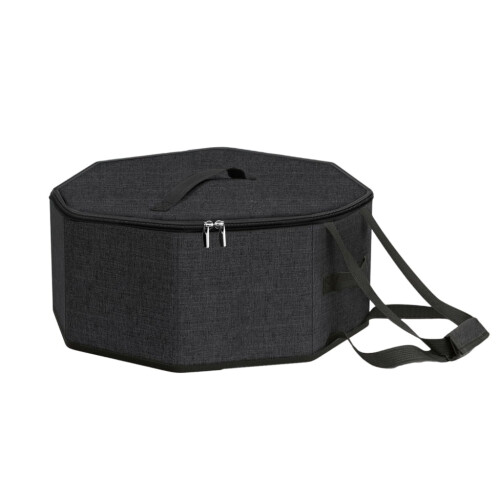 Cowboy Hat Storage Box with Handles and Zipper
