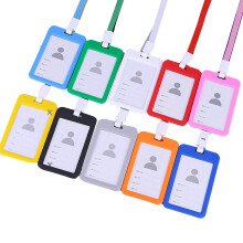Portatarjetas de identificación con carrete retráctil – Tarjetero de poliuretano