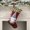 Personalisierter Weihnachtsstrumpf mit Gnom (20 Stück) 1