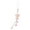 Lanière de téléphone portable en acrylique résistante avec-Rose 1