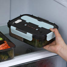 1000 ml Leak-Proof Lunch Box with Compartments