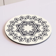 PVC Heatproof Placemat 15 x 15 cm Non-Slip