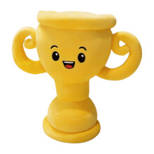 Charm Prize Stuffed Doll Companion Friend For Children-happy