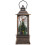 Christmas Lantern Dark Brown Plastic 6.3 Inches 1