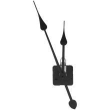 Black Clock Hands and Quartz Movement Kit
