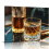 Luksus lærredstryk med whisky og cigar 1
