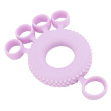 Fingerstrecker aus Silikon - Lila