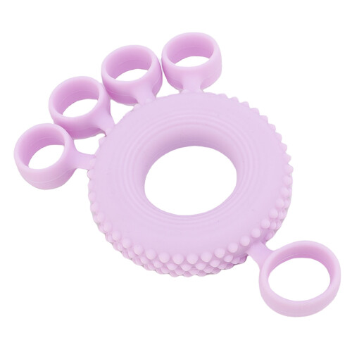 Fingerstrecker aus Silikon - Lila