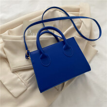 Stilvolle quadratische Tasche Blue