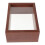 Dark Red Wood Shadow Box Frame 16.2 x 11 cm 1
