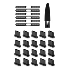Upgrades USB C-poort Stofpluggen en luidsprekerbeschermersticker