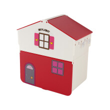 Porte-papier hygiénique avec Solution de rangement-Rouge