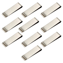 10 Stück Notebook-Stiftklemme, robuste-NEIN. 3 Silber