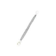 Flexible 6Square Mm Tinned Copper Braid Tape Jump Wire-100mm
