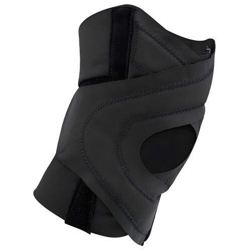 Nylon Knee Brace Equipped with Bidirectional Adjustment-Black M