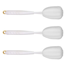Sponge Cleaning Brush Set Scrubber Brush Straw Cleaner-Yellow