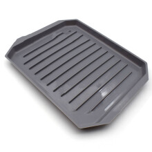 Microwave Bacon Cooker Tray White Grey