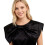 Satins nœuds cravate collier accessoire nœuds à la mode-Noir 1