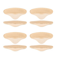 4 Paar bequeme Fersengriffe, Blasenschutz, selbstklebendes-Farbe