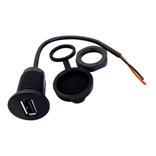 USB-A-Buchsen mit Sicherungsmutter, ideal für das Aufladen-P2