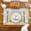 Vintage Easter Placemats Flax 30x45cm 1