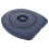 Universal toalettsits med lock – blå, PP, 37,7x 1
