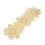 Gold PVC Floral Table Runner 35 x 12 in 1