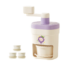 Handheld ijsscheerapparaat Roestvrijstalen mes-Paars