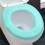 Wasserdichter, weicher O-förmiger Toilettensitzbezug 1