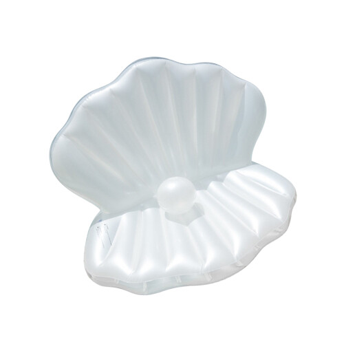 Inflatable Pool Float PVC Shell Pattern Floating Mat Fun-small