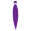 Purple Braiding Hair Extensions – 42 Inch Pre-Stretched, 1