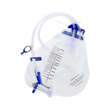 Sac jetable étanche résistant de l'urine 2000ml-poche à urine