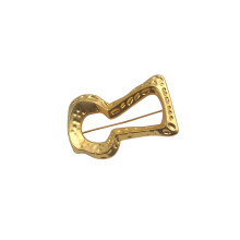 Broche minimaliste en alliage robuste pour-Petit or muet