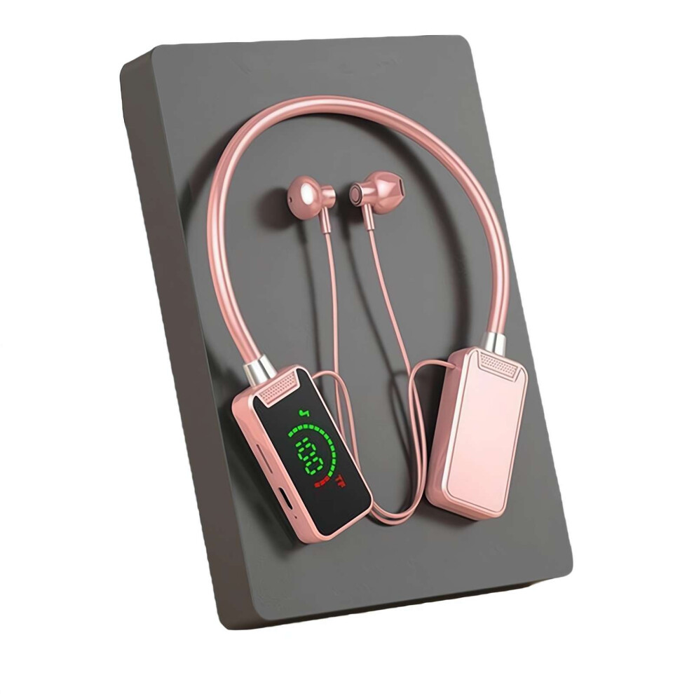 Bluetooth 5.4 Neckband Headphones With Led Display 9450273240992