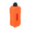 Bidon de gaz d'urgence léger et pratique de 2l,-Orange 1