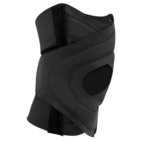 Sangle rotulienne solide en nylon souple pour la-Noir S