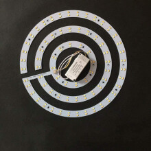 Kit luce per ventilatore da soffitto Fandian, pannello LED a 3 colori da 36 W, 42 pollici