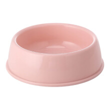 Plastskål for hunder og katter – lyseblå eller rosa,