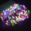 LED-Blumenkranz-Haarreif, 18 cm, 3 Lichtmodi 1