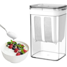 Colino per yogurt in acciaio inox da 1800 ml