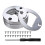 10-Pack Rust-Resistant Iron Bottle Openers with Screws & 1