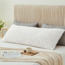 Boho fleece kussenhoes 20x54 inch, ritssluiting, 2