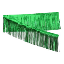 Foil Fringe Garland Champagne Plastic Tassel Decoration 1 pc
