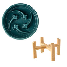 Plat Ă gamelle pour ingestion lente pour animaux de-D 1A