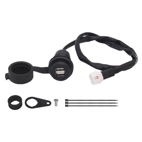 Motorcycle Dual USB Charging Socket for MT-09, MT-07,