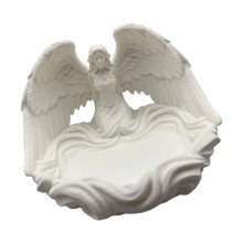 Plateau d'affichage de conception complexe, plaque de-Blanc