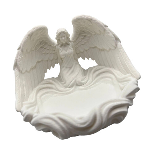 Plateau d'affichage de conception complexe, plaque de-Blanc