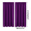 Thermal Insulation Curtains 84x38in Scandinavian Solid 1