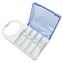 Support de rangement pour tête de brosse à dents électrique (1 pièce)